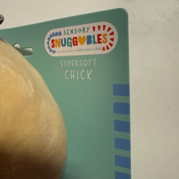 Make Believe Ideas New Weighted Plush Baby Learning Toy Chick - Picture 3 of 9